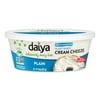 Daiya Dairy Free Plain Cream Cheese, Refrigerated Rounds Tub, 8 oz 1 Count