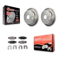 thumbnail image 1 of Transit Auto Rear Coated Disc Brake Rotors and Semi-Metallic Pads Kit for Car Subaru WRX KGF-101660, 1 of 11