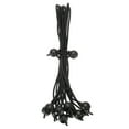 thumbnail image 1 of Uxcell 10Pcs Bolas de Cuerda Elástica 12" Cuerdas Elásticas de Alta Resistencia para Sostener Tiendas de Camping y Mangueras, Negro, 1 of 6