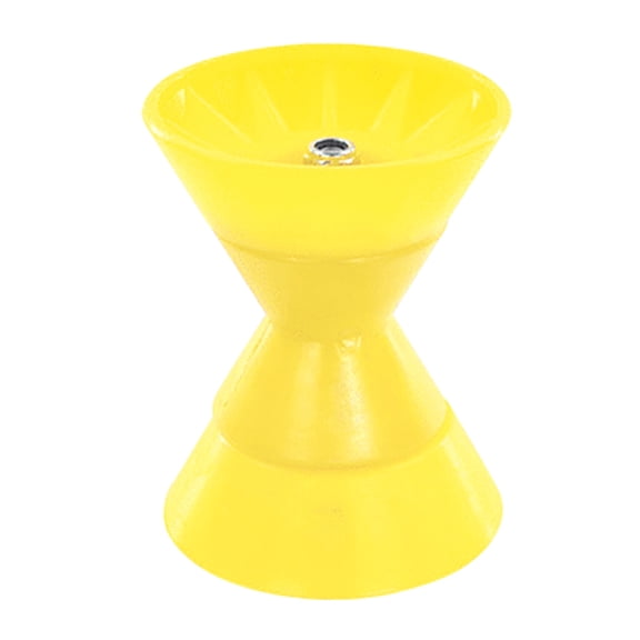 3inch/4inch Trailer Roller with 1/2in Shaft Rubber Roller for Trailer Bracket Accessory Easy Installation