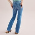 thumbnail image 4 of Girls 4-12 SO® Mid-Rise Bootcut Jeans in Regular & Plus Size Color: Medium Wash Size: 16 PLUS, 4 of 4