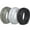 Black, Gray, Light Gray, variant on Rinfit Silicone Wedding Ring for Men - Soft Rubber Wedding Band Replacement - Eagle Collection - 3 Rings Pack