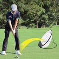 thumbnail image 2 of CSChome Sac en Maille Filet de Pratique de Golf Filet de Précision & Entraîneur de Swing Cage de Lancer Tapis Portable Filet de Pratique de Golf Intérieur Extérieur, 2 of 6