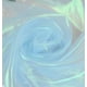 thumbnail image 2 of Tela Qidekjjt de organza iridiscente, color azul claro, 3 m x 1,5 m, 2 of 2