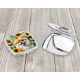 thumbnail image 3 of Pomeranian in Sunflowers Compact Mirror 2.75 in x 3 in, 3 of 4