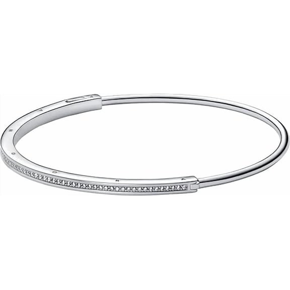 Pandora Signature I-D Pave Bangle