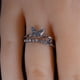 thumbnail image 4 of Anillo Abierto Anillo de aleación de plata de moda Señoras Anillos Ajustable, 4 of 7
