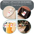 thumbnail image 4 of OULII 1000Pcs Fasteners for Clothing Garment Price Tag Fastener Polyester Snap Locking for Retail Use, 4 of 8