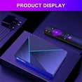 thumbnail image 4 of H96max V56 Smart Set-top Box Gigabit android Quad Core 12 8k Bluetooth Media Player H96 V58 Tv Box Black US Plug 2+16G, 4 of 5