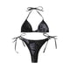 thumbnail image 1 of Gibobby Conjunto de Bañador Sexy Traje de baño Bandeau Set Traje de baño Ropa de playa Vendaje Mujeres Bikini brasileño Push-Up Trajes de baño Tankinis S(Negro,M), 1 of 5