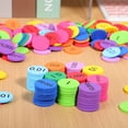 thumbnail image 3 of MasteelfCA 300pcs Math Place Value Disks Colorful Math Number Counting Disks Arithmetic Number Cognition Toys, 3 of 8