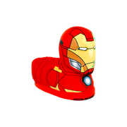 HappyFeet Marvel Slippers - Iron Man - XL/XXL