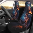 thumbnail image 2 of Sikiie Forest Cool Lion Car Seat Protector 2 Pack Car Seat Cushion Mat, Car Seat Covers for SUV, Truck, Van, 2 of 7