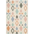 thumbnail image 2 of SAFAVIEH Kids Bowties Wool Area Rug, Ivory/Multi, 3' x 5', 2 of 7