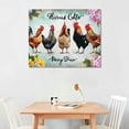 thumbnail image 2 of Awypu Rooster Kitchen Decor Wall Art Rustic Farmhouse Chicken Pictures Wall Decor Country God Says You Are Canvas Prints Framed Artwork Home Office Decorations For Bathroom Dinning Room, 2 of 6