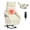 Beige[PU], variant on Power Lift Recliner Chair, Massage and Heat, Brown Chenille, Heavy Duty, Gift for Elderly Parents