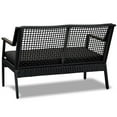 thumbnail image 6 of Home Square 2-Piece Set with Propane Fire Bowl for Outdoors & Patio Loveseat, 6 of 11