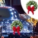 thumbnail image 1 of Xihbxyly Artículos con Descuento Coronas Navideñas, Decoraciones para El Coche, Decoraciones para El Hogar, Coronas de Pajarita con Luces, 1 of 6