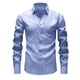 thumbnail image 4 of Ceisia Men's Oversize Flax Long-Sleeve Button-Down Shirt for Spring/Summer Casual & Smart Wear Gift, 4 of 6