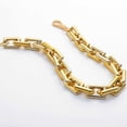 thumbnail image 3 of Collier Ras-du-Cou Punk Hip-Hop Chaîne Épaisse Collier Déclaration Breloque Mode Bijoux, 3 of 6