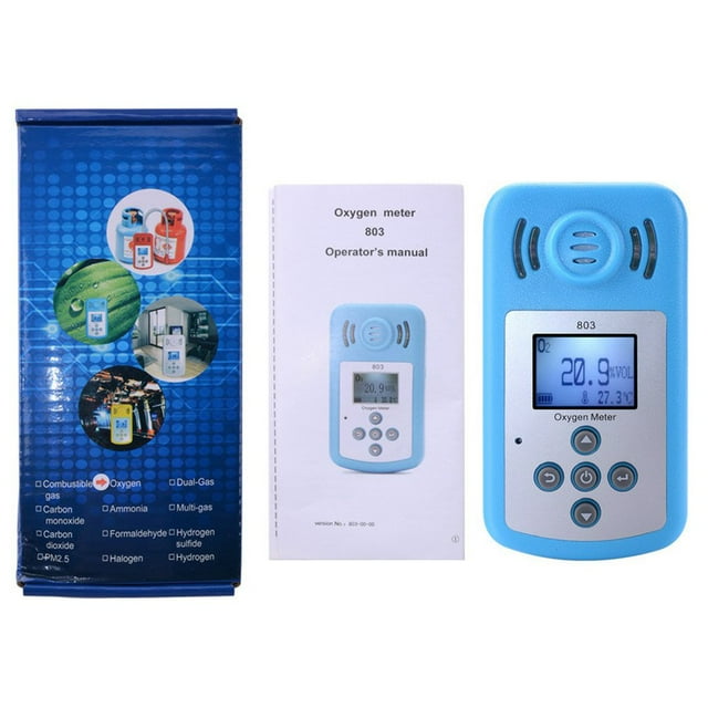 BJYX KXL803 O2 Oxygen Detector Oxygen Concentration Detector Oxygen Content Tester