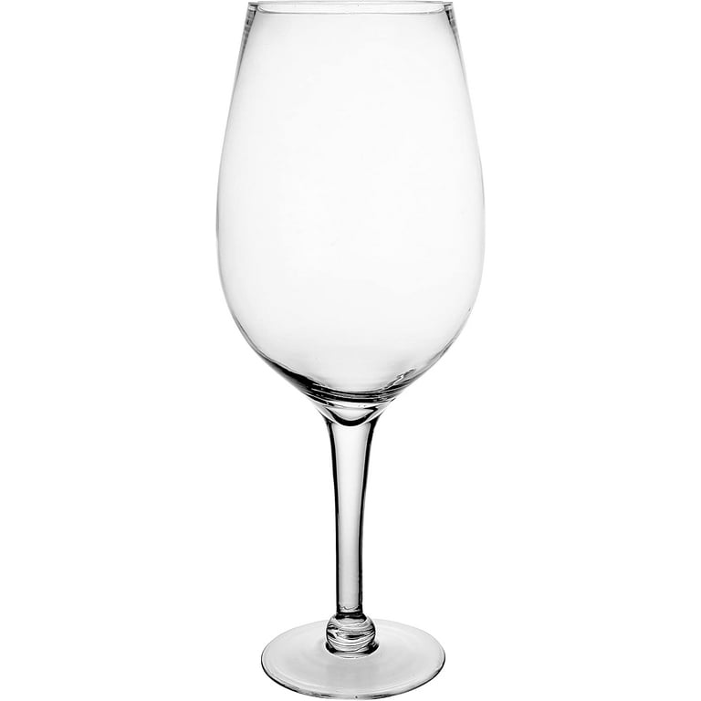 Giant display white wine glass hot sale