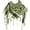 Autumn fragrant gree, variant on Scarf Shemagh Scarf Dustproof Neckwrap Arabian Headpieces