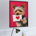 thumbnail image 4 of Adult 1000 Piece Wooden Jigsaw Puzzle – Yorkshire Terrier With Heart Love Theme, Challenging Brain Teaser, Difficult Puzzles for Dog Lovers, Gift for Pet Memorial, 4 of 8