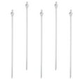 thumbnail image 4 of 5 Pcs Brochettes Plates pour Barbecue Aiguilles de Rôtissage en Acier Inoxydable, 4 of 8