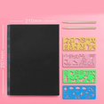thumbnail image 1 of Colorful Scratch Notes - Party Gifts, Children's Crafts (A4 20 pieces (2 bamboo slips+4 templates)), 1 of 5