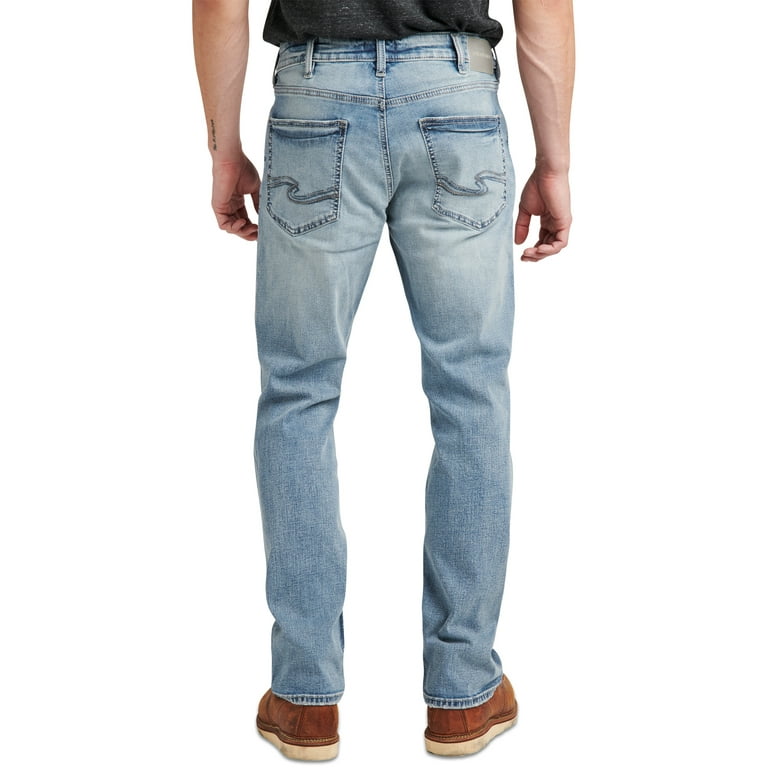 Silver bootcut jeans mens cheap