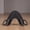 Rubber handle, variant on Zeiwohndc Long Triceps Pulley Rope Fitness Attachments Cable Machine Pulldown Rope