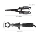 thumbnail image 5 of LIANXUE Fish Gripper Fishing Pliers Split Rings Pliers Stainless Steel Fish Lip Gripper Mutifunction Line Cutter Hook Remover, 5 of 16