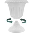 thumbnail image 5 of Arcadia Garden Products 16x18" Traditional Plastic Urn Planter, Beige, 5 of 7