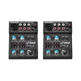 thumbnail image 1 of Pyle 5-Channel Professional Compact Audio DJ Mixer With USB Interface (2 Pack), 1 of 8