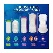 TENA Sensitive Care Moderate Absorbency Incontinence Pads, 216 Count