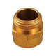 thumbnail image 1 of Adaptador de manguera Plumb Pak Brass de 1/2 pulgada D X 3/4 pulgadas D 1 paquete, 1 of 1