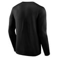 thumbnail image 3 of Men's-Fanatics  Black Chicago Bulls Long Sleeve T-Shirt, 3 of 3