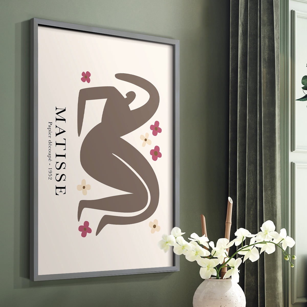 Matisse CCXLIV in Solid Wood 16 x 20 Framed Print