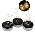 thumbnail image 2 of HEVIRGO Solar Powered 10LED Lid Insert Fairy String Light Party Decor Lamp for Mason Jar, 2 of 4