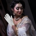 thumbnail image 2 of 1 par de guantes de novia vintage, guantes de novia de satén, guantes de novia elegantes, guantes de novia cortos de princesa, 2 of 7