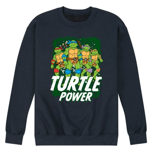 Teenage Mutant Ninja Turtles - Turtle Power - Men's Crew Neck Fleece Pullover