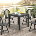 thumbnail image 4 of Patiojoy Patio Expandable Dining Table  31.5"-63" Adjustable Rectangular All Weather Aluminum Outdoor Dining Table for 4-6 Person, 4 of 9
