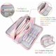 thumbnail image 4 of Large pencil case, three-grid pencil case, large-capacity pencil case, makeup bag (color), 4 of 4