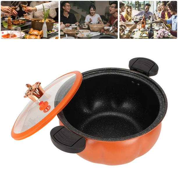 Olla A Presión Antiadherente, Olla A Presión Micro, Borde Elevado Eficiente De 8L, Antideslizante Multifuncional Con Tapa Transparente Para Guiso