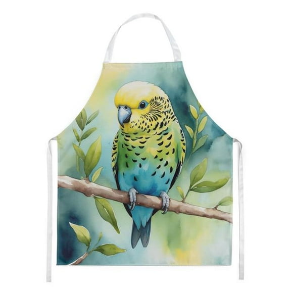Carolines Treasures DAC7422APRON 30 x 27 in. Budgerigar Kitchen Apron