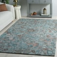 thumbnail image 2 of SAFAVIEH Anatolia Salome Medallion Area Rug, Turquoise/Brown, 6' x 9', 2 of 7