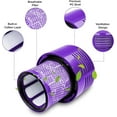 thumbnail image 2 of 2 Pack Filter Compatible with Dyson V10, Vacuum Cleaner Filter Accessory, Cyclone Vacuum Cleaner Replacement Part for Compatible Washable Vacuum Filter, Total Clean, Washable Replace, 2 of 3