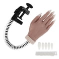thumbnail image 4 of Senjay Nail Art Practice Hand, Silicone Nail Practice Hands With False Nail Tips For Practice Manicures For Nail Salon, 4 of 8