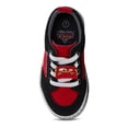 thumbnail image 4 of Disney Boys Toddler Lightning McQueen Sneaker, Low Top Cars Shoes Black Red – 7, 4 of 6